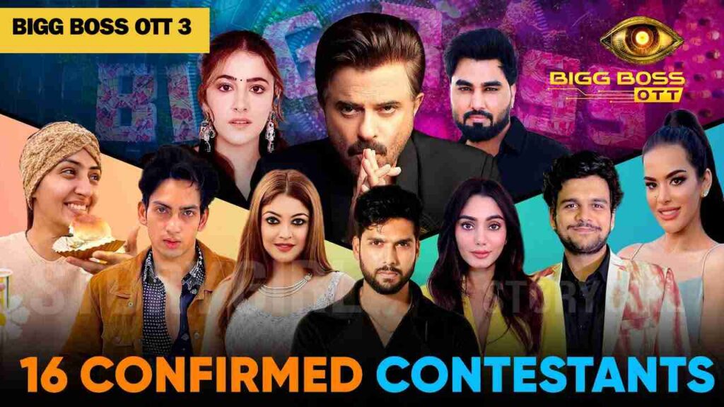 Bigg Boss OTT 3 Cantestants List