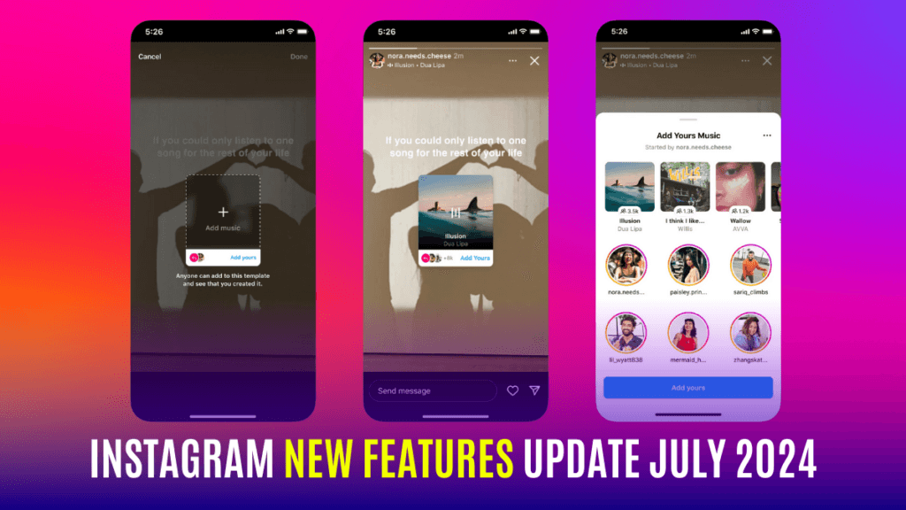 Instagram New Features Update July 2024