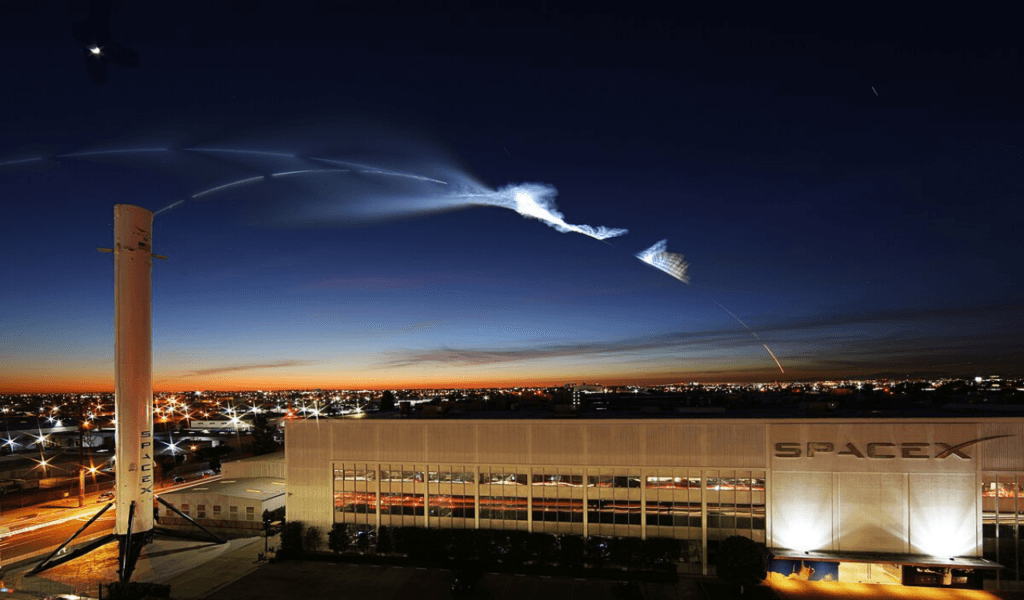 Elon Musk SpaceX Office