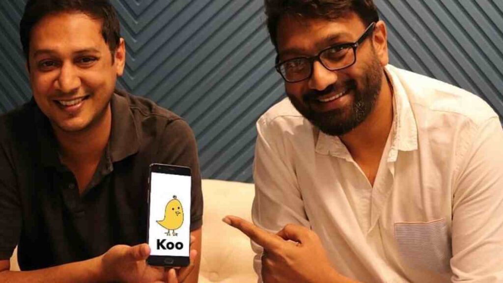 Koo App Founders Aprameya Radhakrishna and Mayank Bidawatka