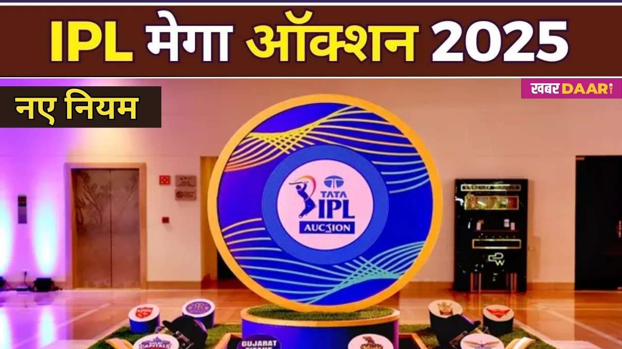 IPL 2025 Mega Auction New Rules in Hindi