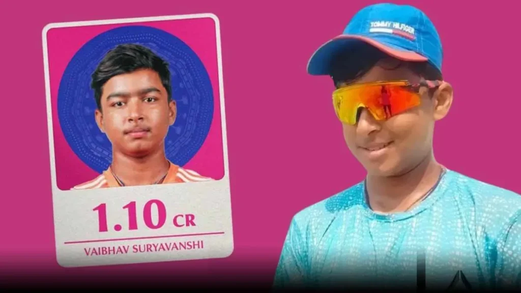 Vaibhav Suryavanshi IPL Mega Auction 2025 