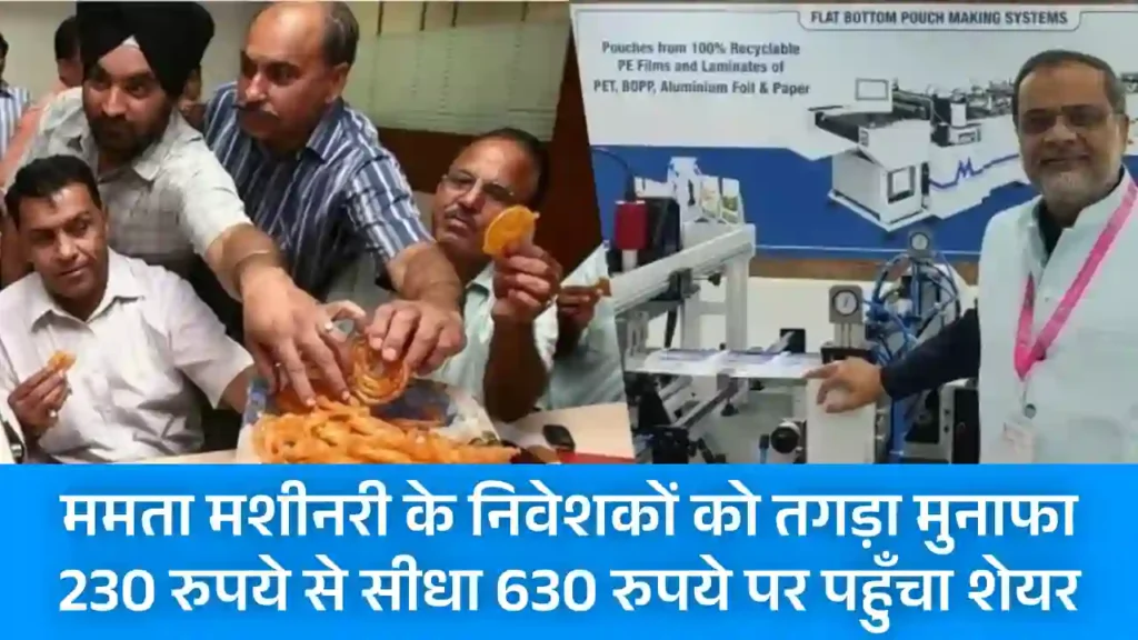 Mamata Machinery Listing Price