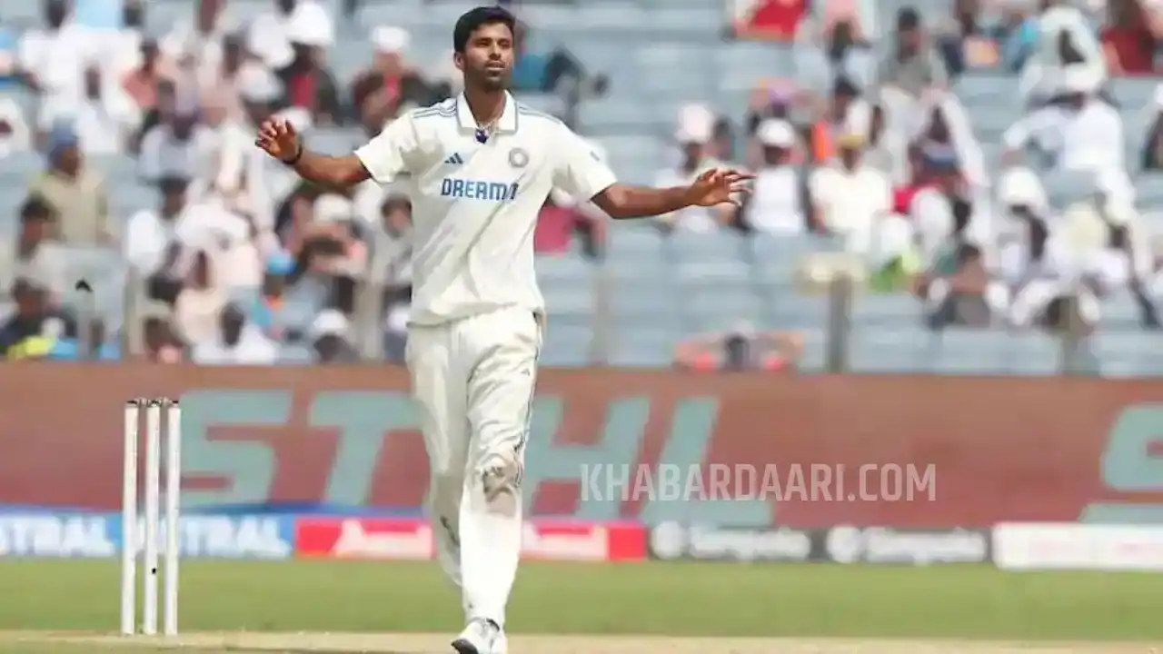 washington sundar ind vs australia wickets test