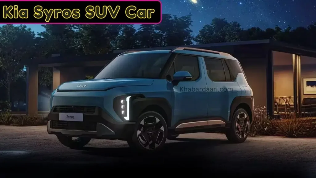 Kia Syros SUV Car Price in hindi
