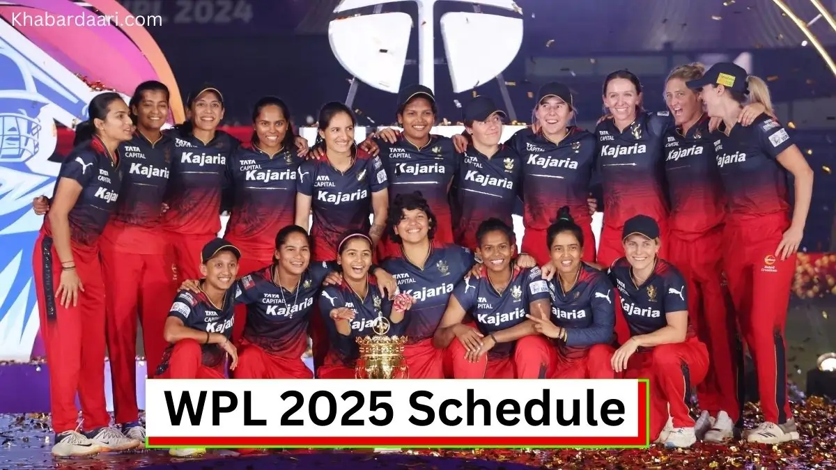 WPL 2025 Schedule