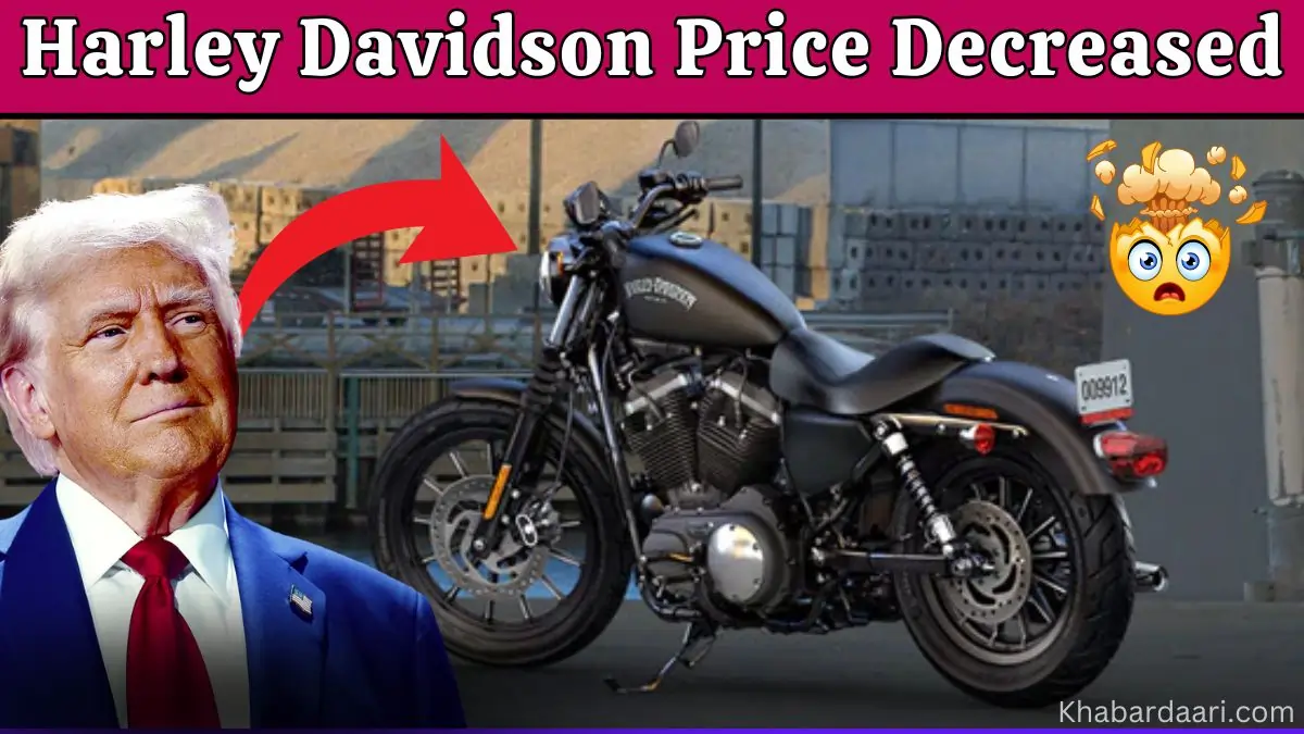 Harley Davidson Price After Reduce Import Duty