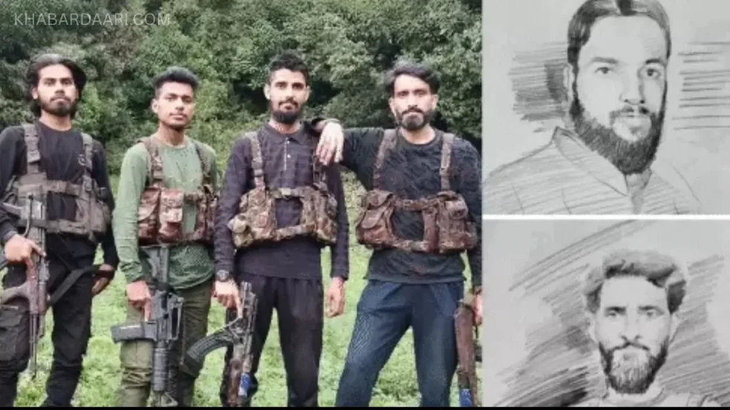 Names and photos of terrorists of Pahalgam Terror Attack