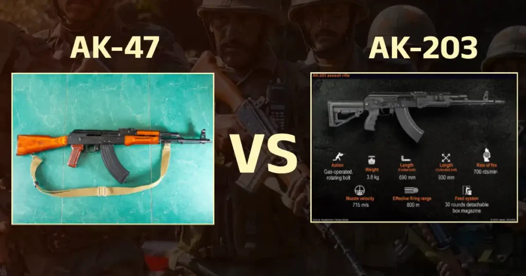 AK-47 VS AK-203