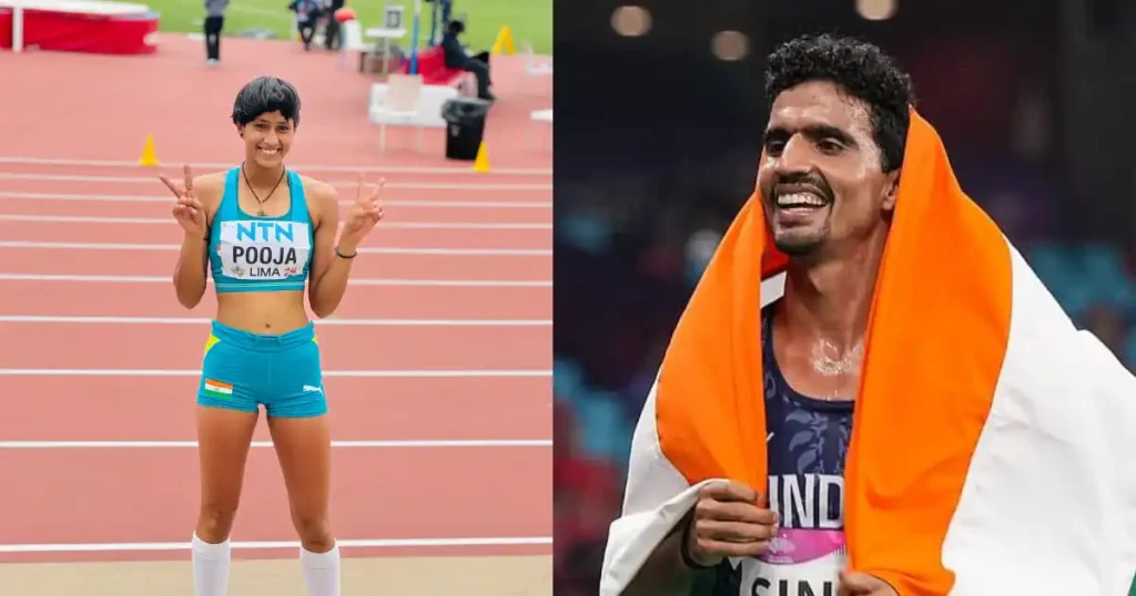 Pooja Wins Gold in High Jump