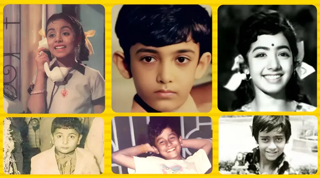 bollywood actor debue in childhood