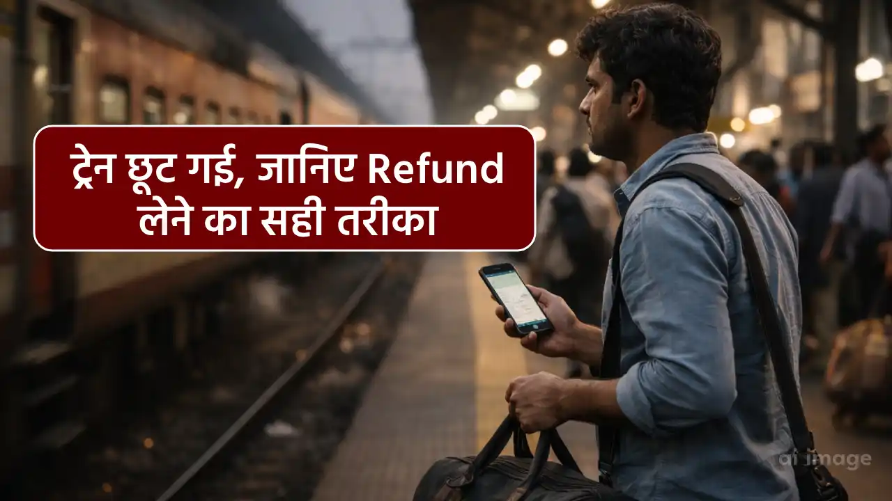 train ticket refund process