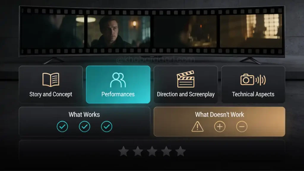 web series review template