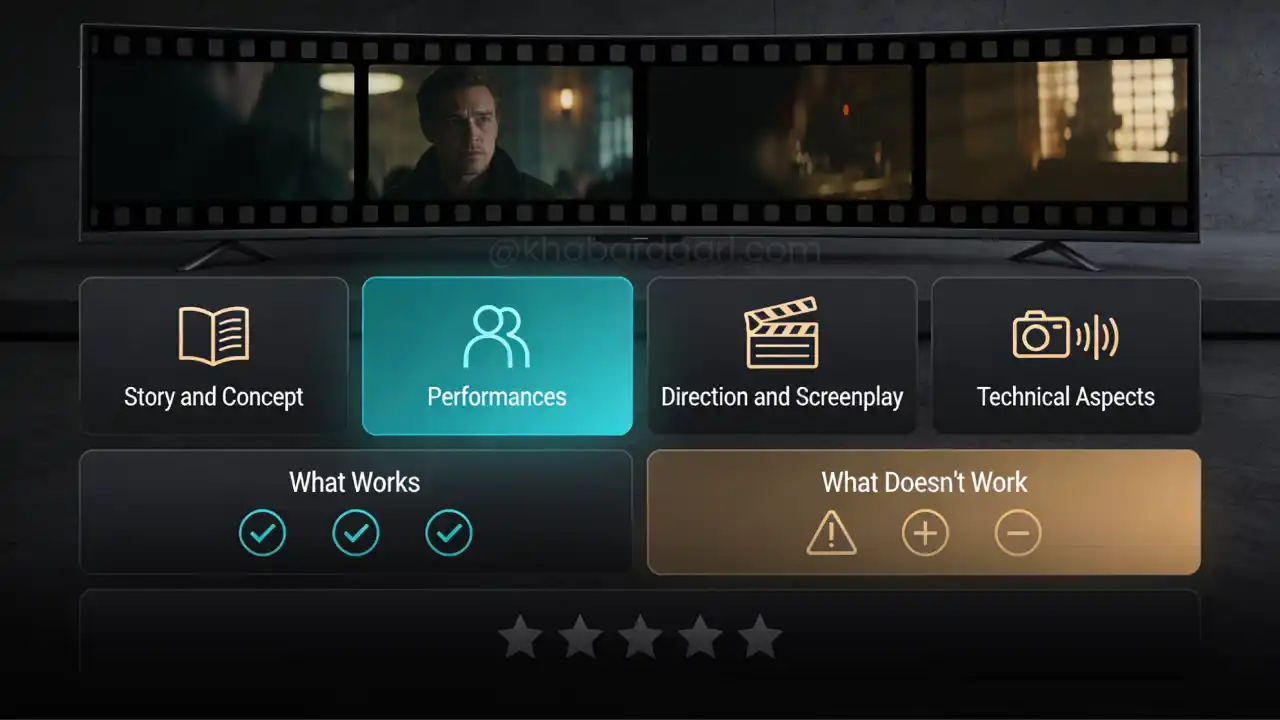 web series review template